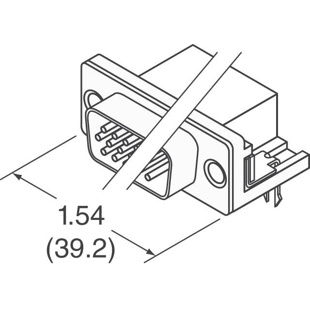 17EBH-026-P-AM-0-10 Amphenol ICC (Commercial Products)  D-Sub Connector Assemblies